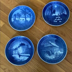 Royal Copenhagen vintage Christmas plates